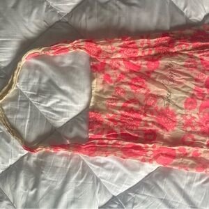 Floral Free People Tote Bag